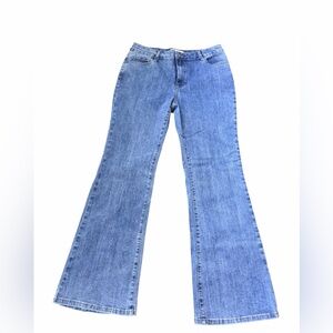 CHARLIE Denim Boot Cut Jeans Light Wash Blue Women’s Size 12